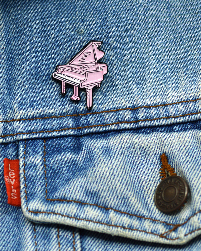 Pin - Piano rose