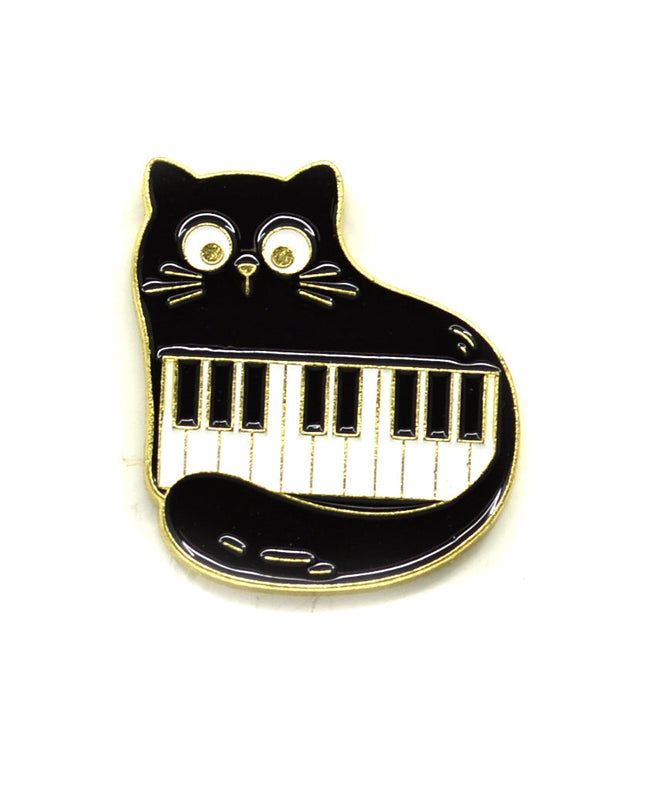 Broche - Chat pianiste | Accessoires, Halloween, Saint-Valentin