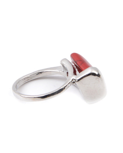 Red Square I Bague Boho