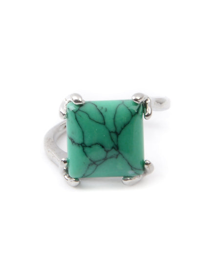 Bague bohème verte