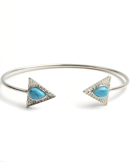 Bracelet en pierre précieuse - Triangle
