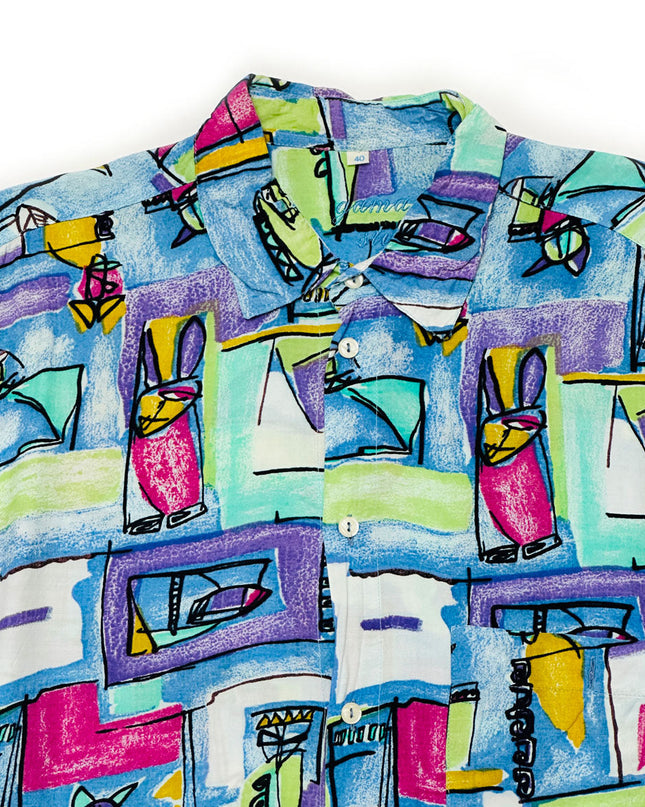 Chemise boutonnée Vintage Krikszkraksz - Collection de pulls de Noël