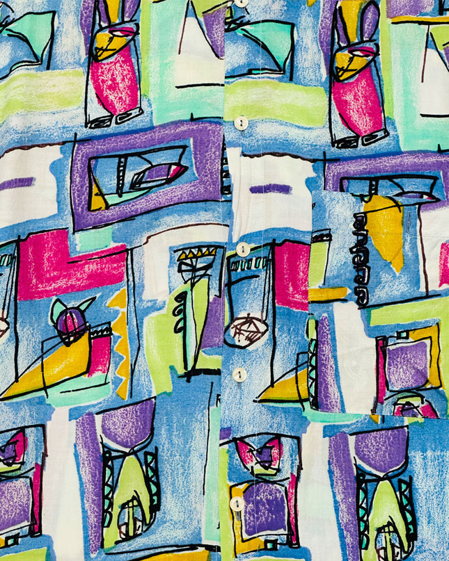 Chemise boutonnée Vintage Krikszkraksz - Collection de pulls de Noël