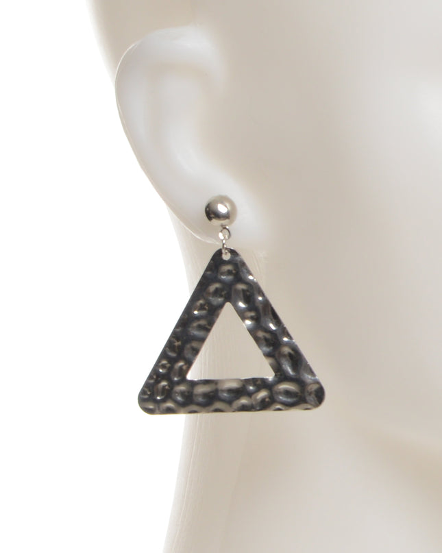Boucles d'oreilles triangulaires
