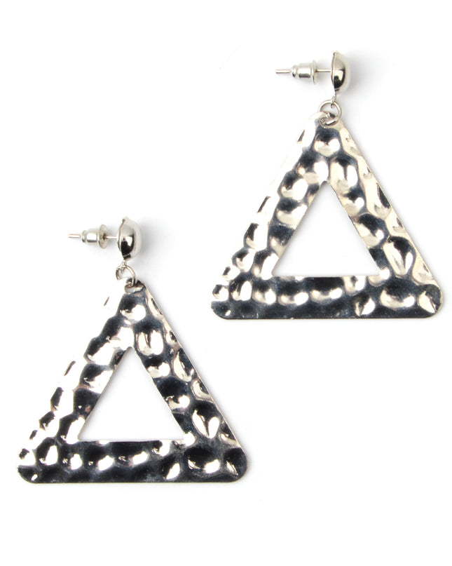 Boucles d'oreilles triangulaires