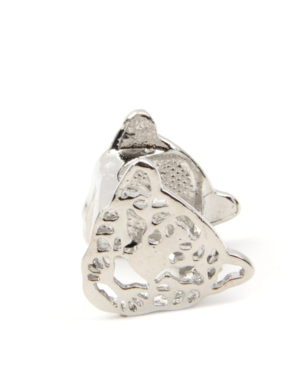 Bague chromée - Guépard