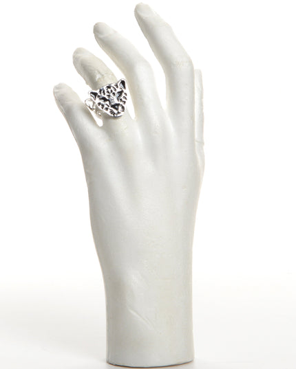 Bague chromée - Guépard