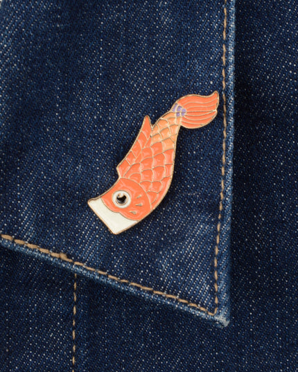 Broche - Poisson-lanterne I