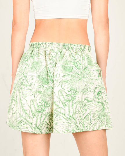 Shorts à feuilles | Vêtements d'intérieur d'été pour tous