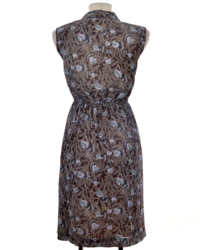 Robe vintage - Feuille