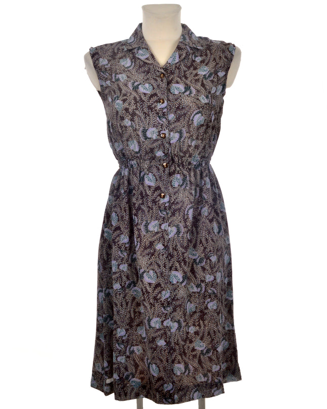 Robe vintage - Feuille