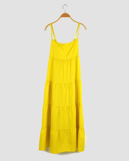Robe longue - Citron vert