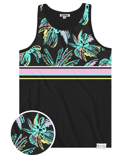 Men's Painted Palms Tank Top