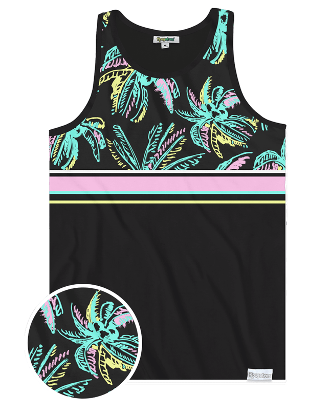 Men's Painted Palms Tank Top
