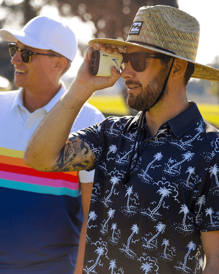 Men's Monochrome Moonlight Polo Shirt