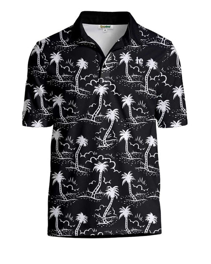 Men's Monochrome Moonlight Polo Shirt