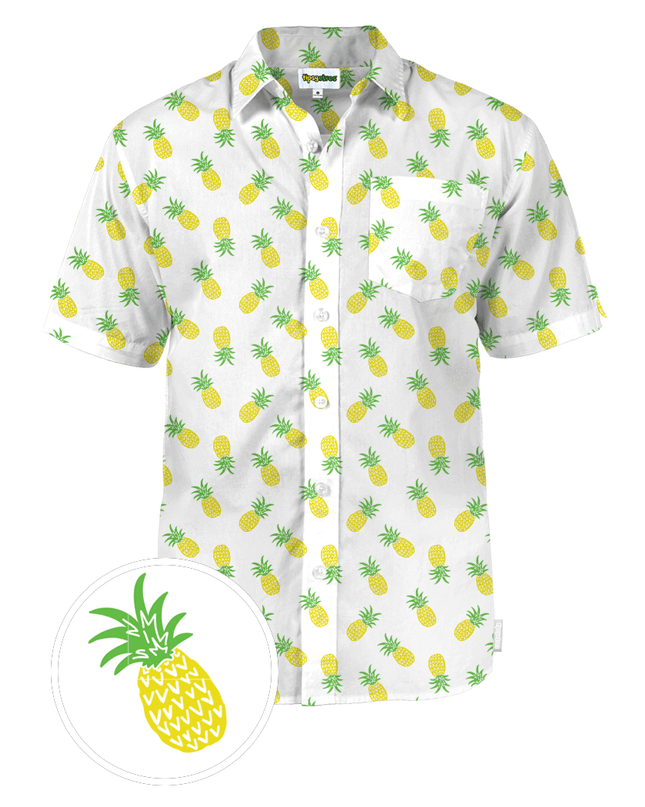 Men's Pineapple Parade Hawaiian Shirt