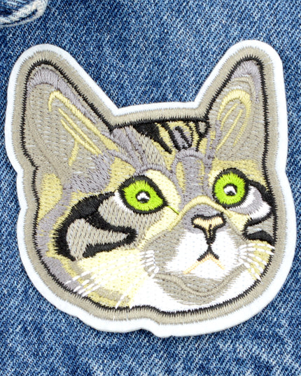 Écusson thermocollant - Chat pour tenues de Pâques