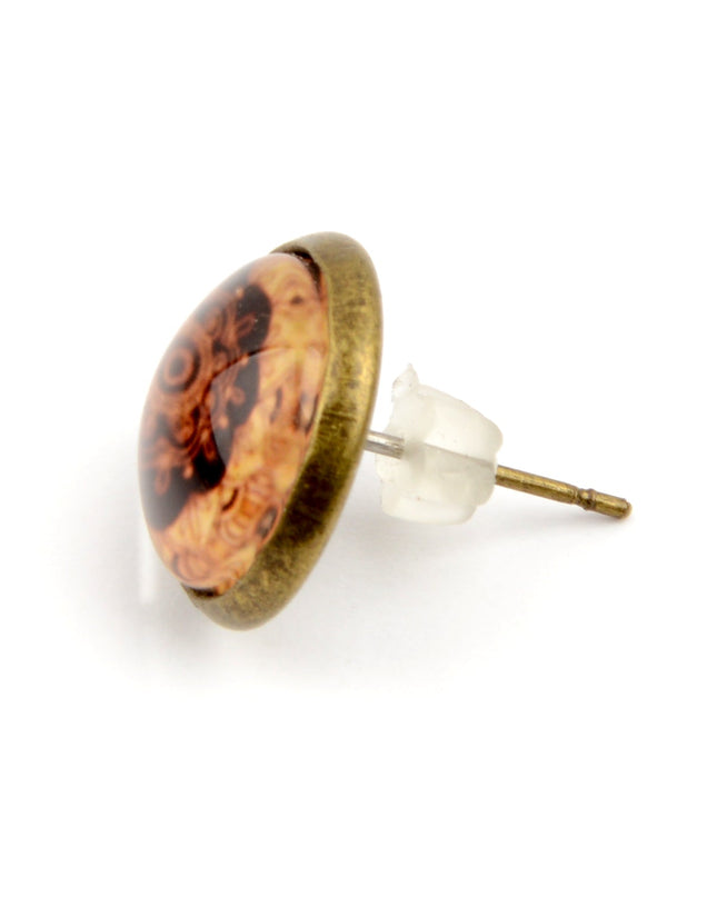 Boucles d'oreilles décoratives en dentelle