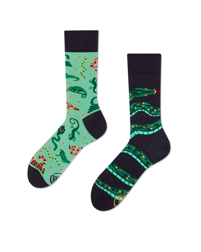 Chaussettes amusantes Many Mornings Zokni - Serpent sournois