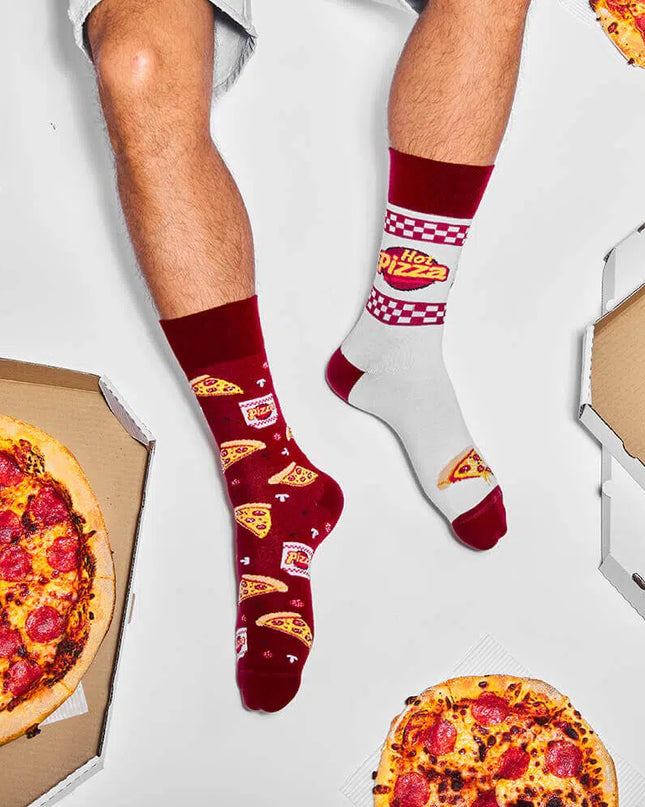 Chaussettes Many Mornings - Part de pizza