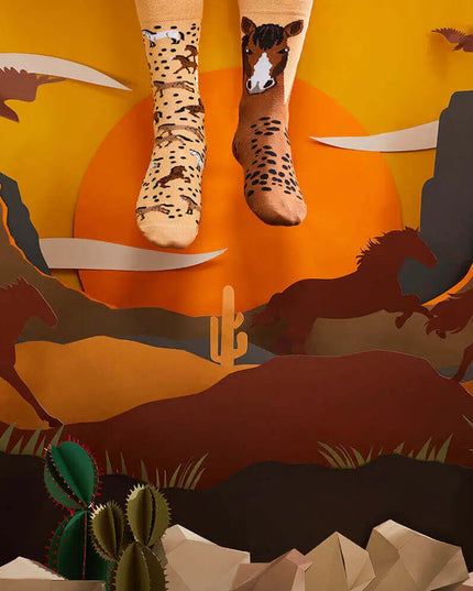 Chaussettes Many Mornings - Cheval sauvage