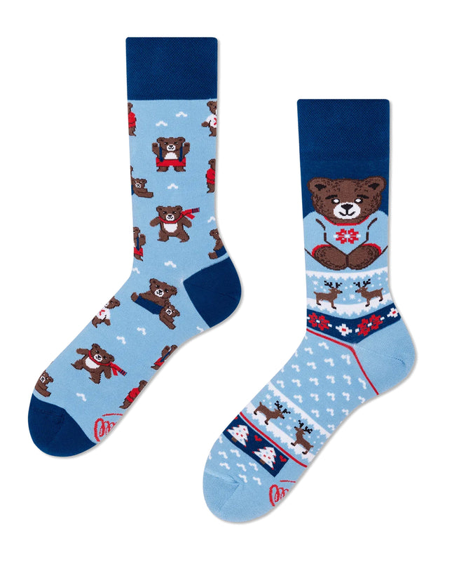 Chaussettes Many Mornings - Collection Ours en peluche d'hiver