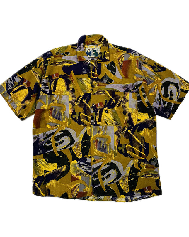 Chemise boutonnée vintage Mario - Collection de pulls de Noël