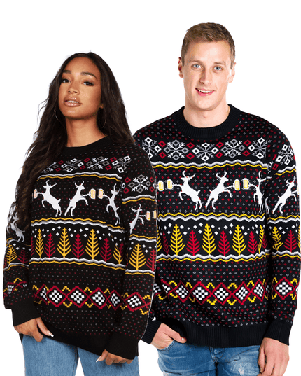 Matching Caribrew Couples Ugly Christmas Sweater