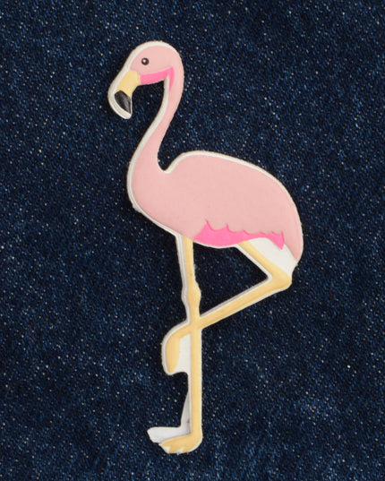 Autocollant - Flamant rose