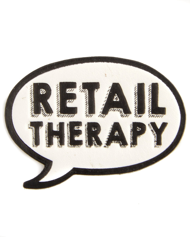 Autocollant - Thérapie par le shopping
