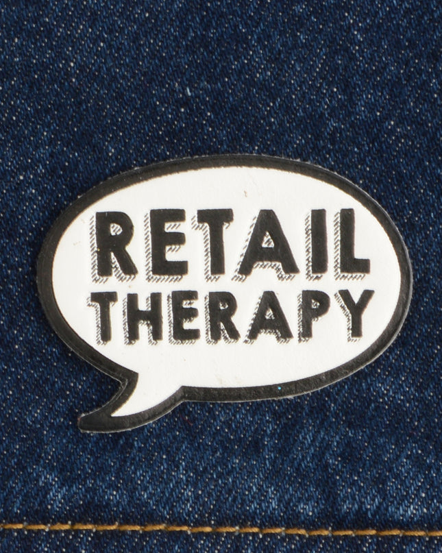 Autocollant - Thérapie par le shopping