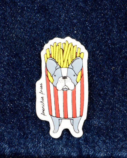 Frenchie Fries Decal