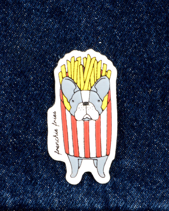 Frenchie Fries Decal