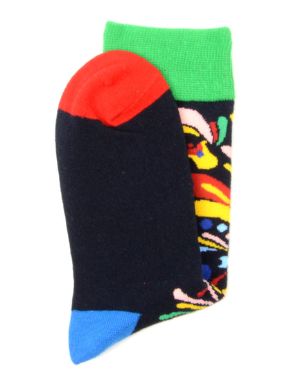 Chaussettes à motifs folkloriques - Amusantes et traditionnelles