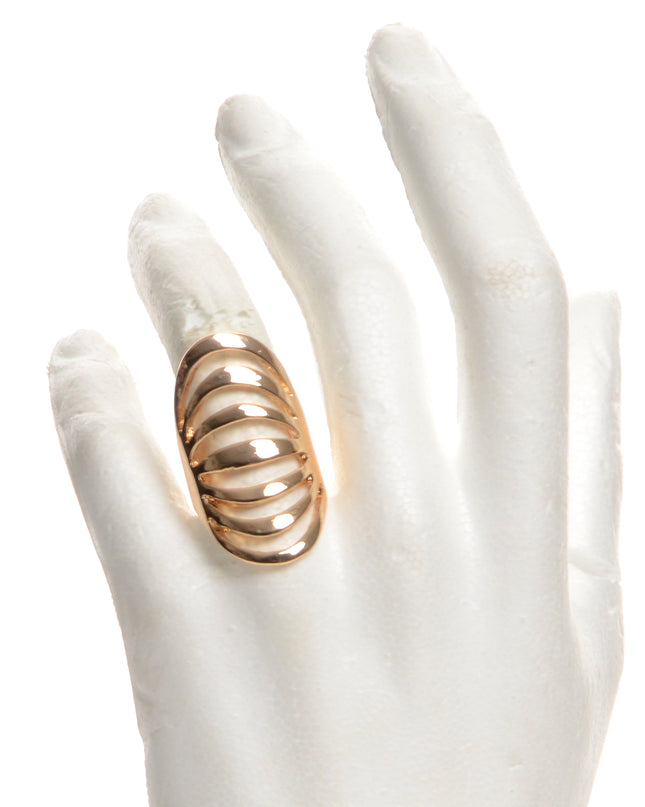 Bague Maxi - Rayée