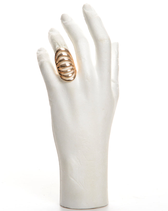 Bague Maxi - Rayée