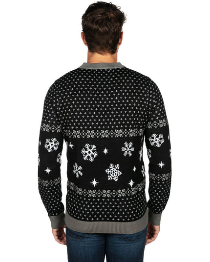 Men's Let it Snow Light Up Ugly Christmas Sweater