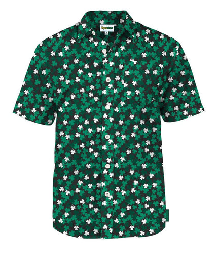 Men's Clover Confetti Button Down Shirt