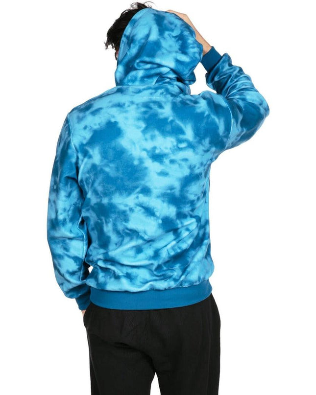 Men's Deep Blue Fleece Hoodie