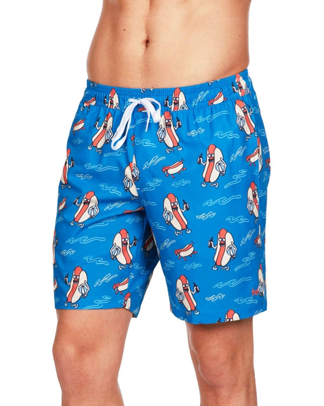 Hot Dog Diver Stretch Swim Trunks - 7.5" Inseam