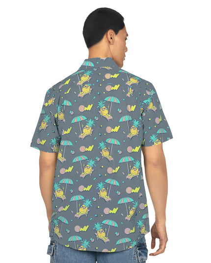 Men's Peace Out Pineapple Hawaiian Shirt