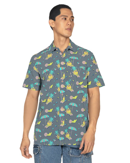 Men's Peace Out Pineapple Hawaiian Shirt