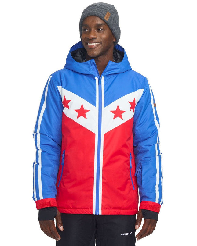 Men's Rockets Red Shred Snow Jacket