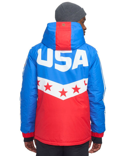 Men's Rockets Red Shred Winter Jacket