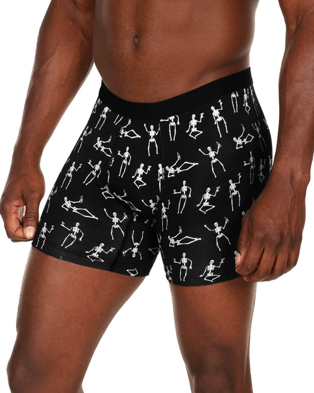Men's Skeleton Boxer Briefs
