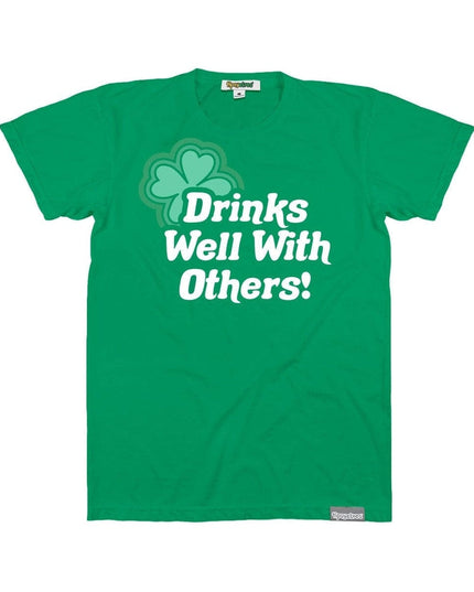 Men's Drinks Well With Others Tee