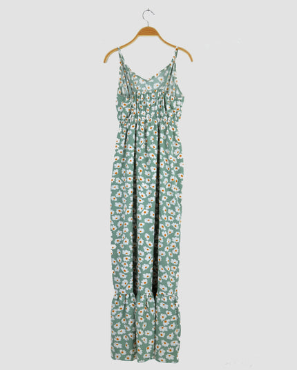 Robe longue - Marguerite | Menthe