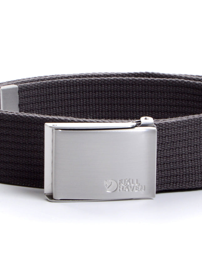 Ceinture en toile Fjällräven - Accessoire gris foncé