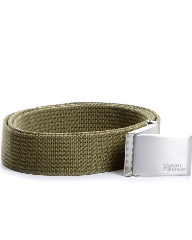 Ceinture en toile Fjällräven - Vert élégant
